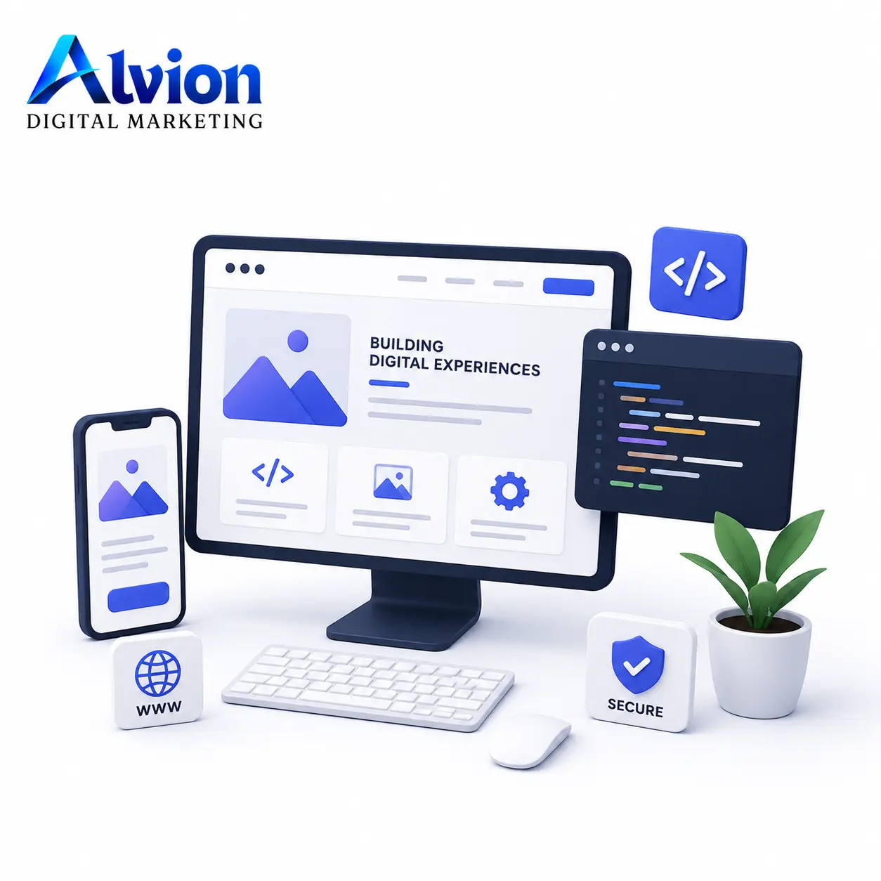 Digital Marketing & Web Development Services | Alvion Digital