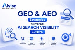 GEO and AEO Strategies to Improve AI Search Visibility